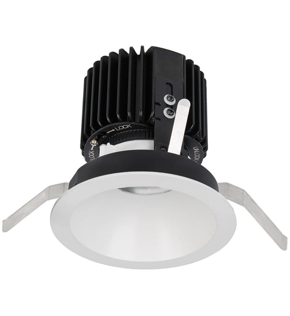 WAC Lighting - R4RD2T-S827-WT - Volta LED Spot Beam Round 4.5" Recessed Trim