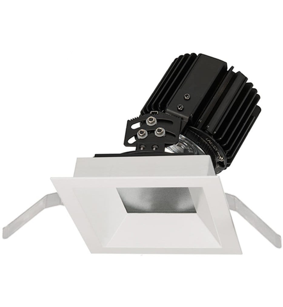 WAC Lighting - R4SAT-S927-WT - Volta LED Spot Beam Square Adjustable 4.5" Recessed Trim