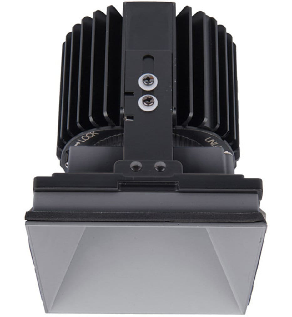 WAC Lighting - R4SD2L-W840-HZ - Volta LED Wide Flood Beam Square Invisible 4.5" Recessed Trim