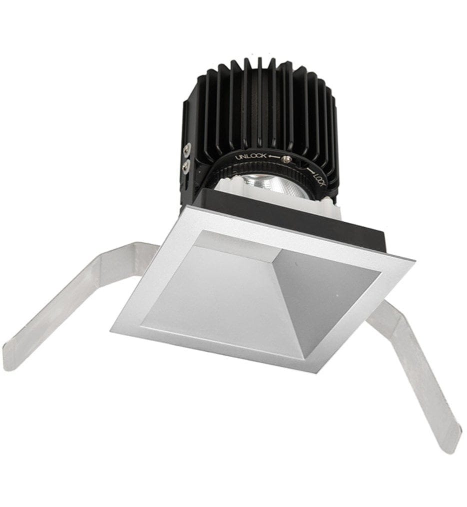 WAC Lighting - R4SD2T-W930-HZ - Volta LED Wide Flood Beam Square 4.5" Recessed Trim