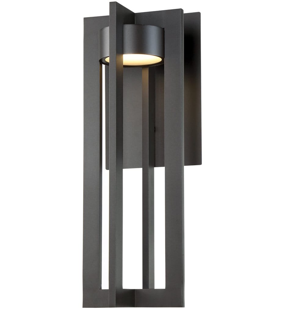 dweLED - WS-W48620-BZ - Chamber 20" Outdoor Wall Sconce