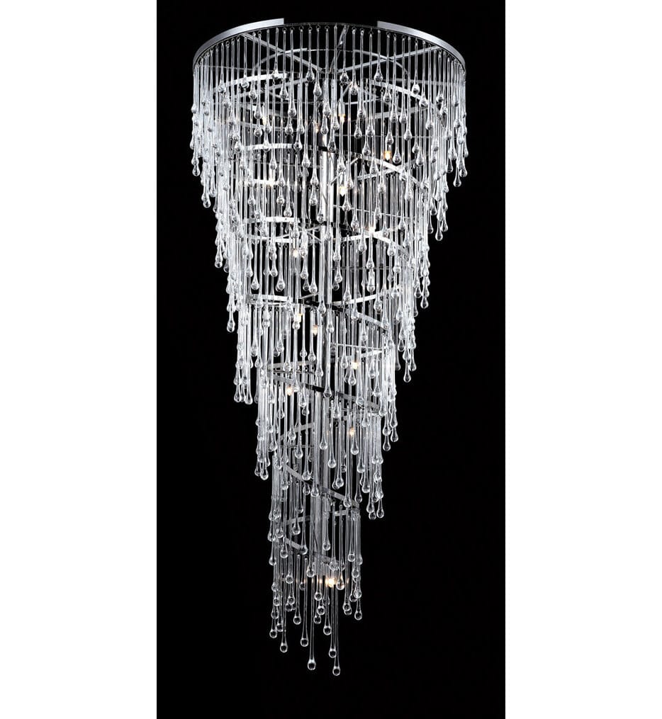 Avenue Lighting - HF1805-PN - Hollywood Boulevard 34" Chandelier