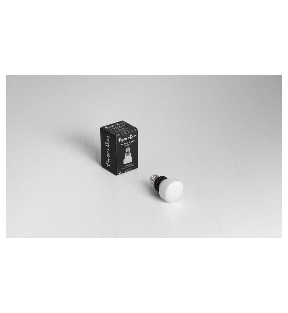 Buster & Punch - BB-PI-E26-ND-WH-B - Punch 2 Watt LED Bulb