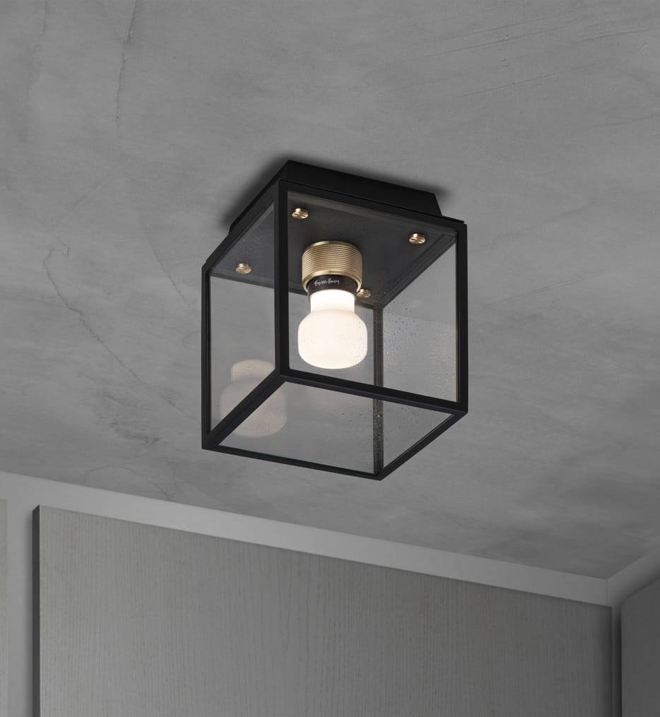 Buster & Punch - Caged 6.8-inch Outdoor Flush Mount