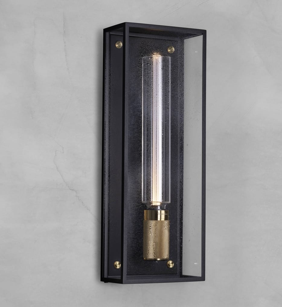 Buster & Punch - Caged 19.2-inch Outdoor Wall Sconce