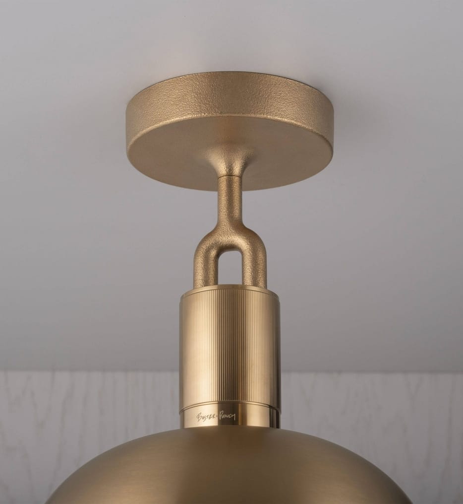 Buster & Punch - Forked 9.84-inch Semi-Flush Mount