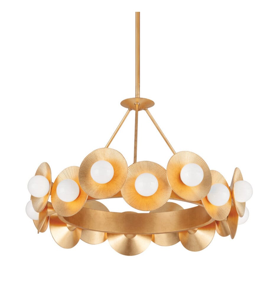 Corbett Lighting - 333-32-VGL - Emerald 32" Chandelier