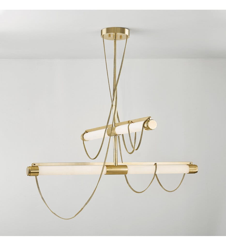 Corbett Lighting - 463-49-VB - Lariat 48.75" Chandelier