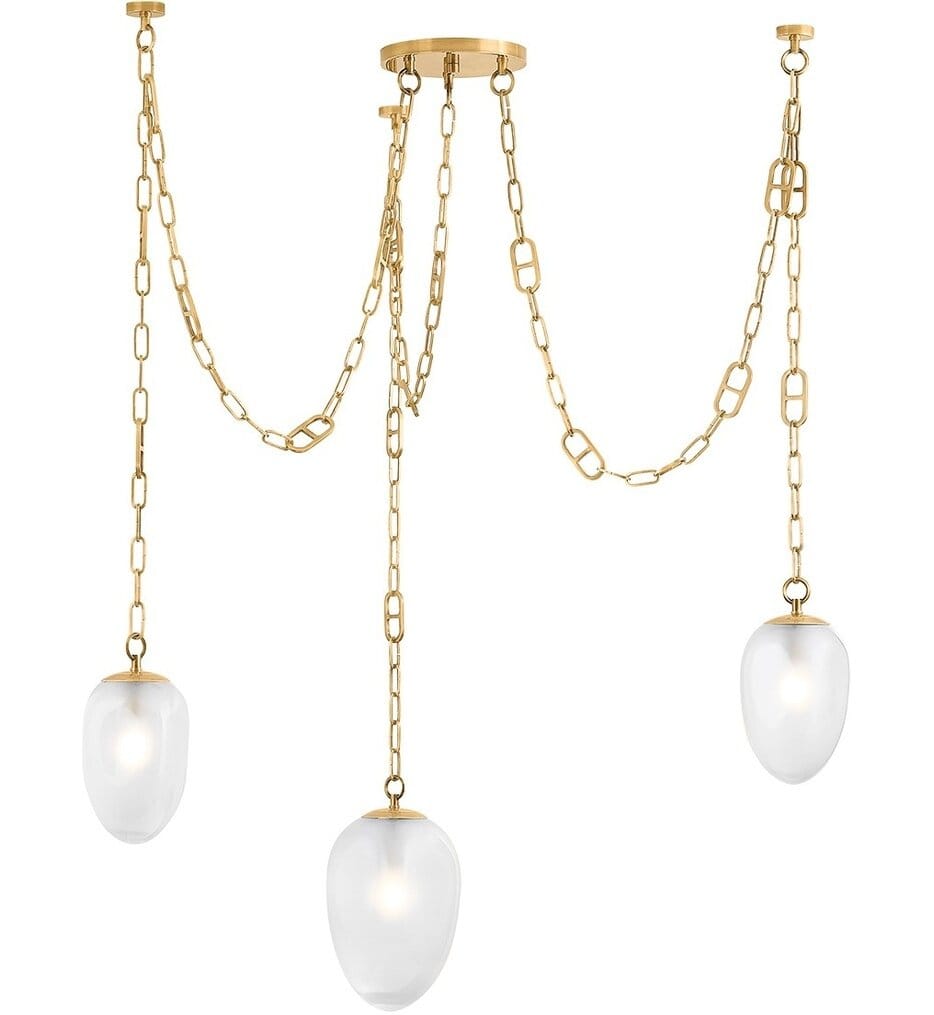 Corbett Lighting - 464-48-VB - Daith 48" Chandelier