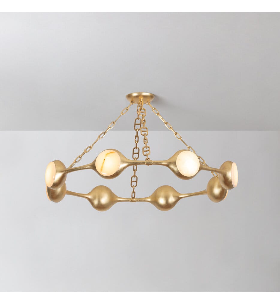 Corbett Lighting - 465-40-VGL - Riviere 40" Chandelier