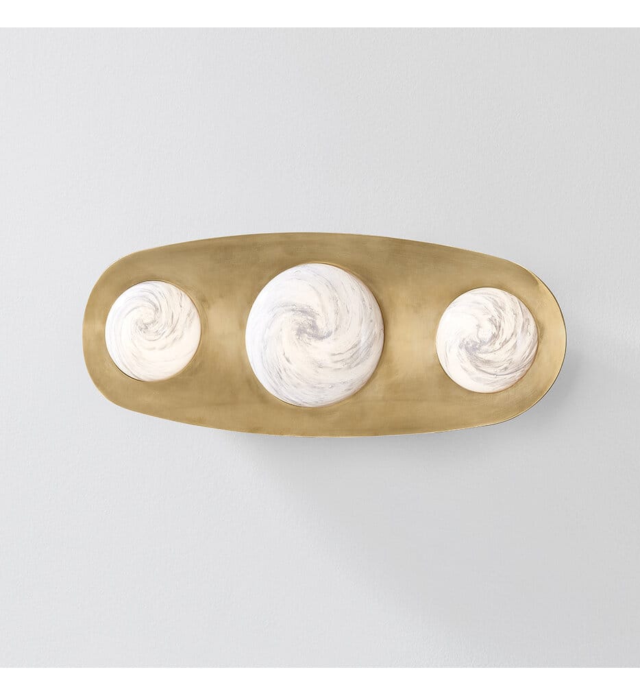 Corbett Lighting - 472-03-VB - Bezel 18" Wall Sconce