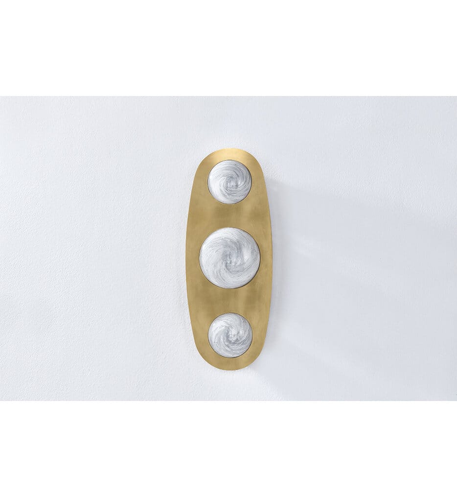 Corbett Lighting - 472-03-VB - Bezel 18" Wall Sconce