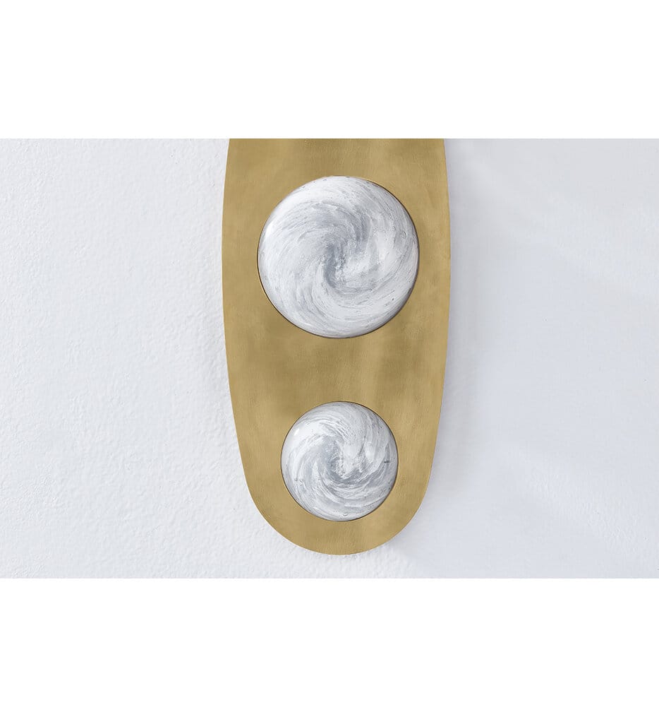 Corbett Lighting - 472-03-VB - Bezel 18" Wall Sconce