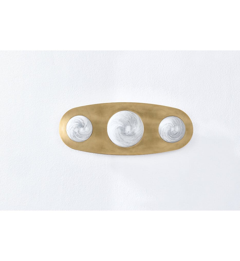Corbett Lighting - 472-03-VB - Bezel 18" Wall Sconce