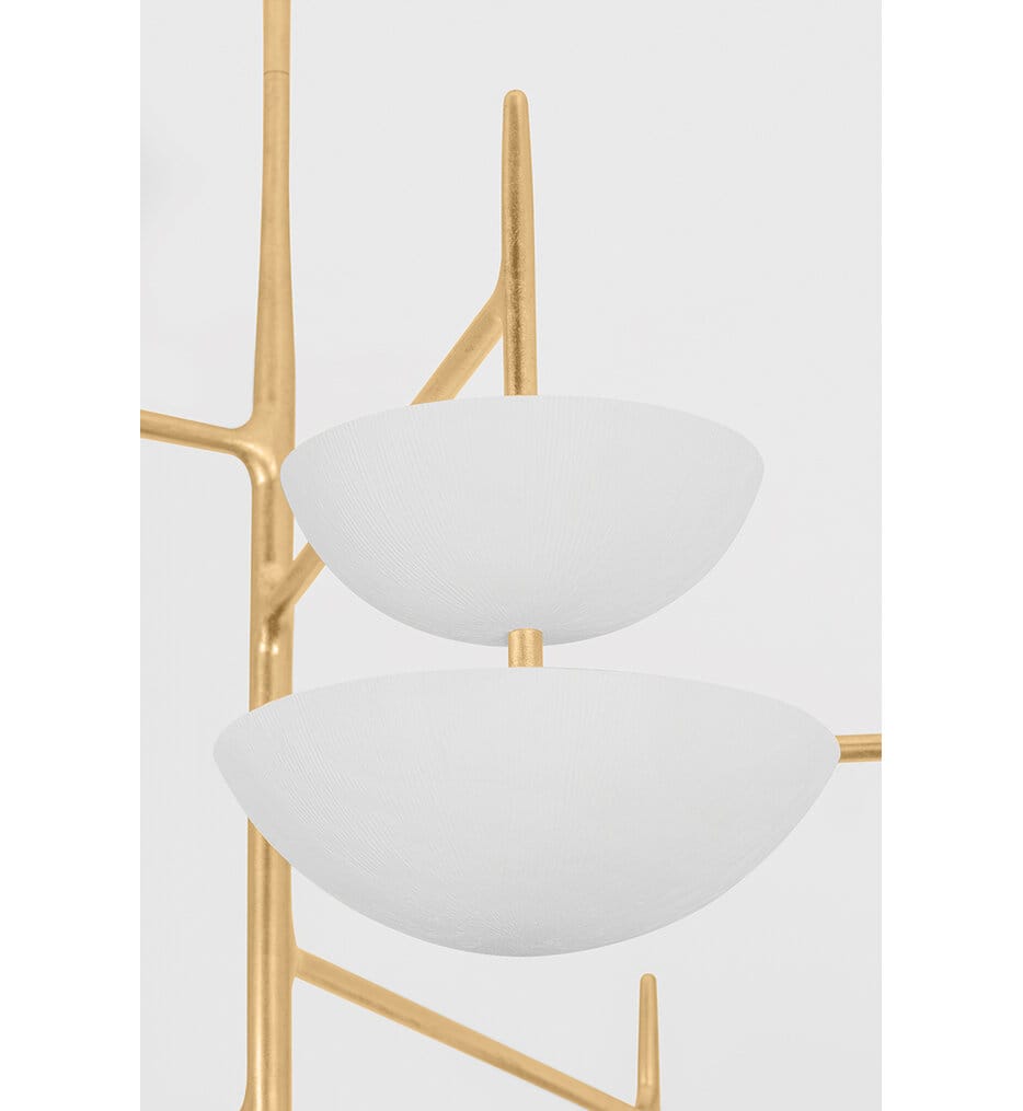 Corbett Lighting - 477-55-VGL/GSW - Evander 55" Chandelier