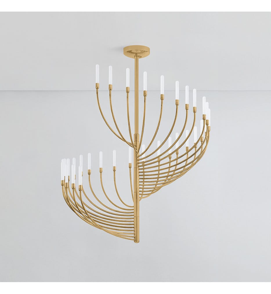 Corbett Lighting - 481-42-VB - Amalthea 42" Chandelier