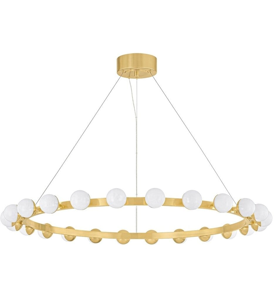 Corbett Lighting - 484-45-VB - Linus 45.25" Chandelier
