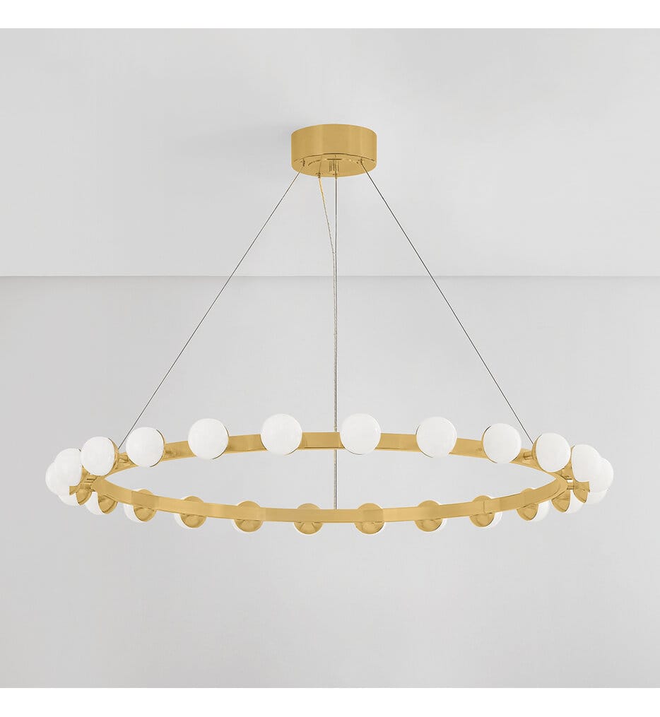 Corbett Lighting - 484-45-VB - Linus 45.25" Chandelier