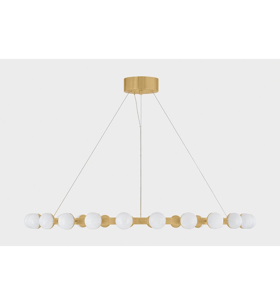 Corbett Lighting - 484-45-VB - Linus 45.25" Chandelier