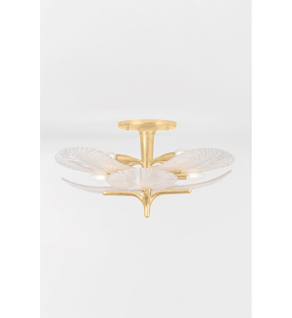 Corbett Lighting - 486-29-VGL - Kamal 28.5" Semi-Flush Mount