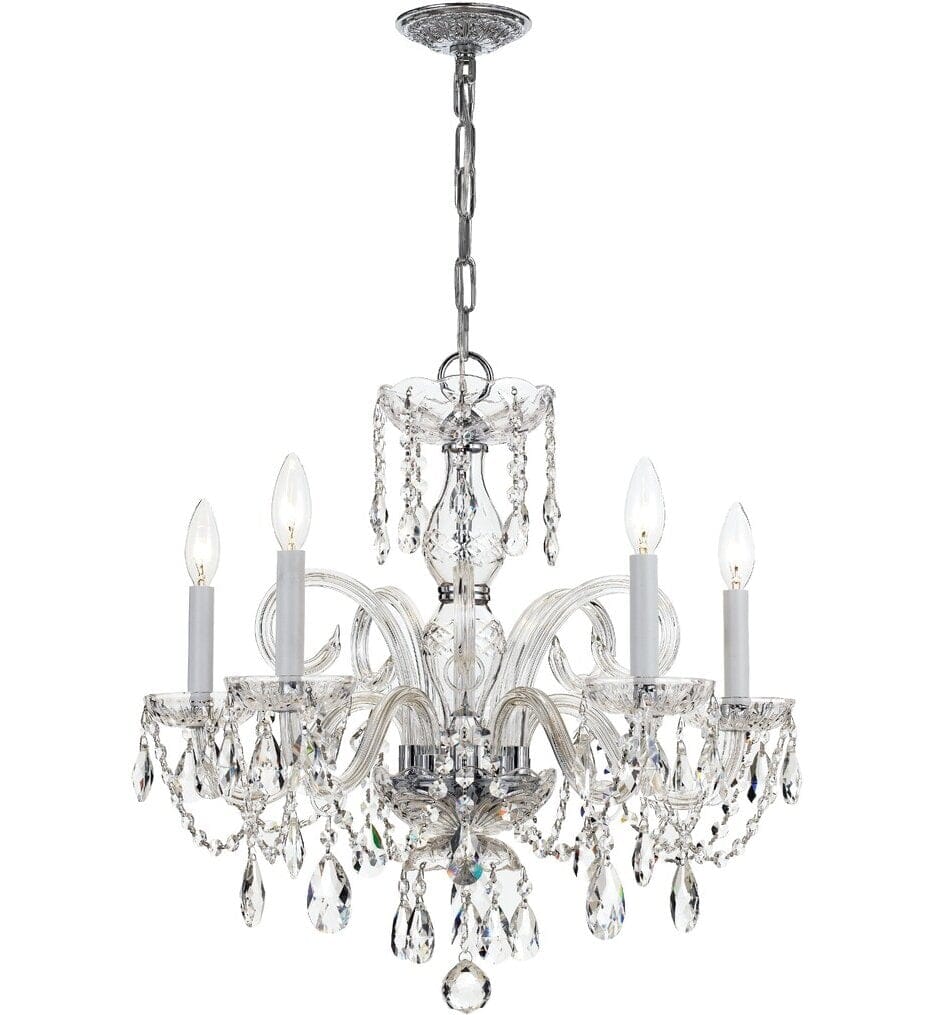 Crystorama - 1005-CH-CL-MWP - Traditional Crystal 22" Chandelier