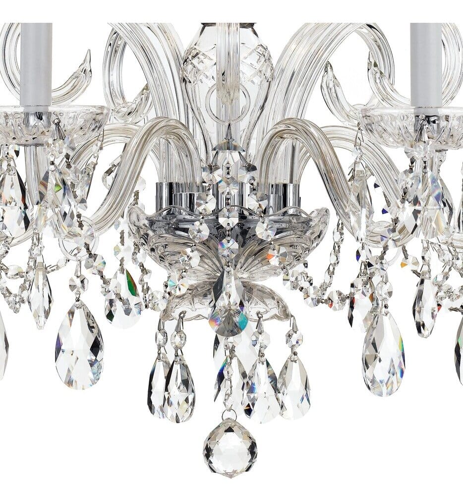 Crystorama - 1005-CH-CL-MWP - Traditional Crystal 22" Chandelier