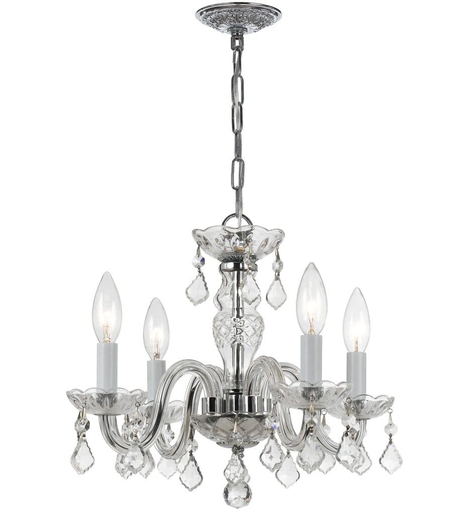 Crystorama - Traditional Crystal 15" Chandelier