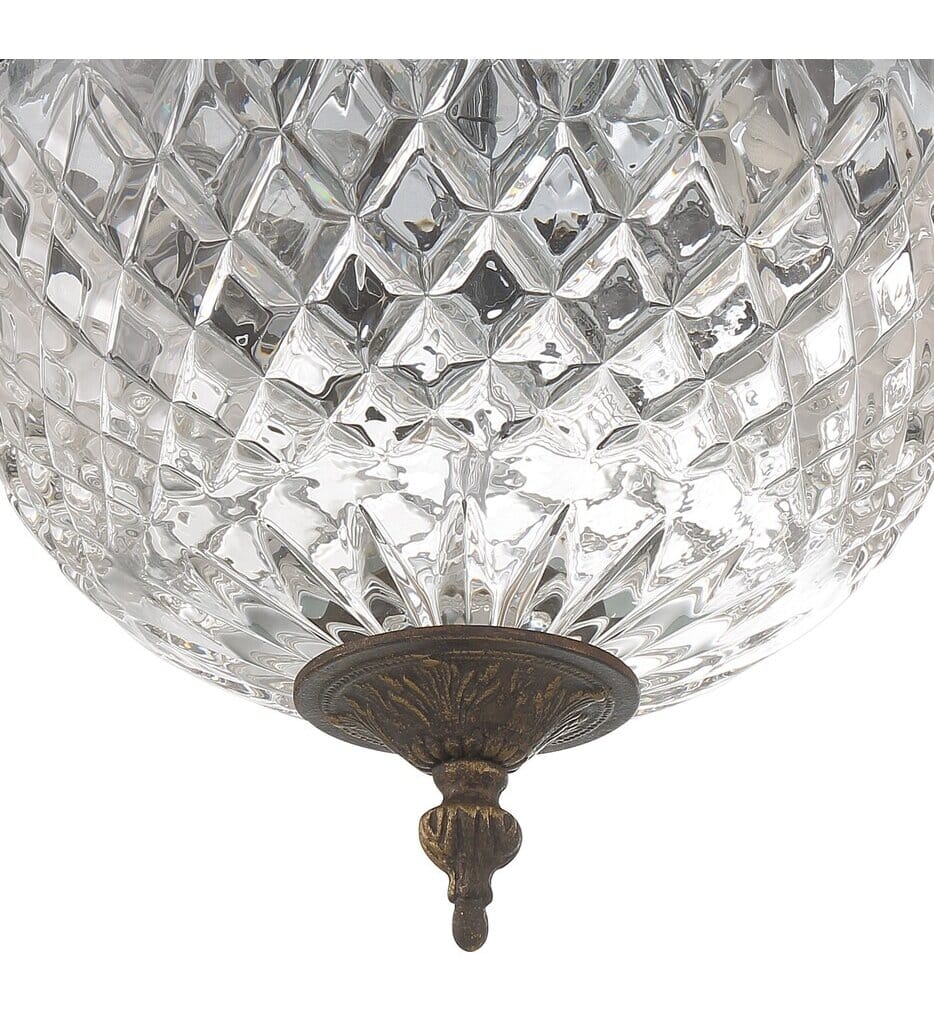 Crystorama - 117-10-EB - Ceiling Mount 10" Flush Mount