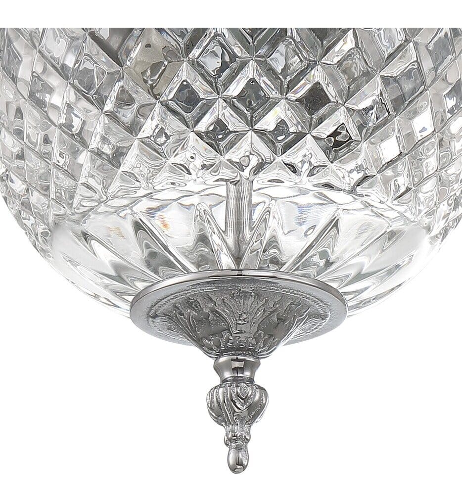 Crystorama - 117-8-CH - Ceiling Mount 8" Flush Mount