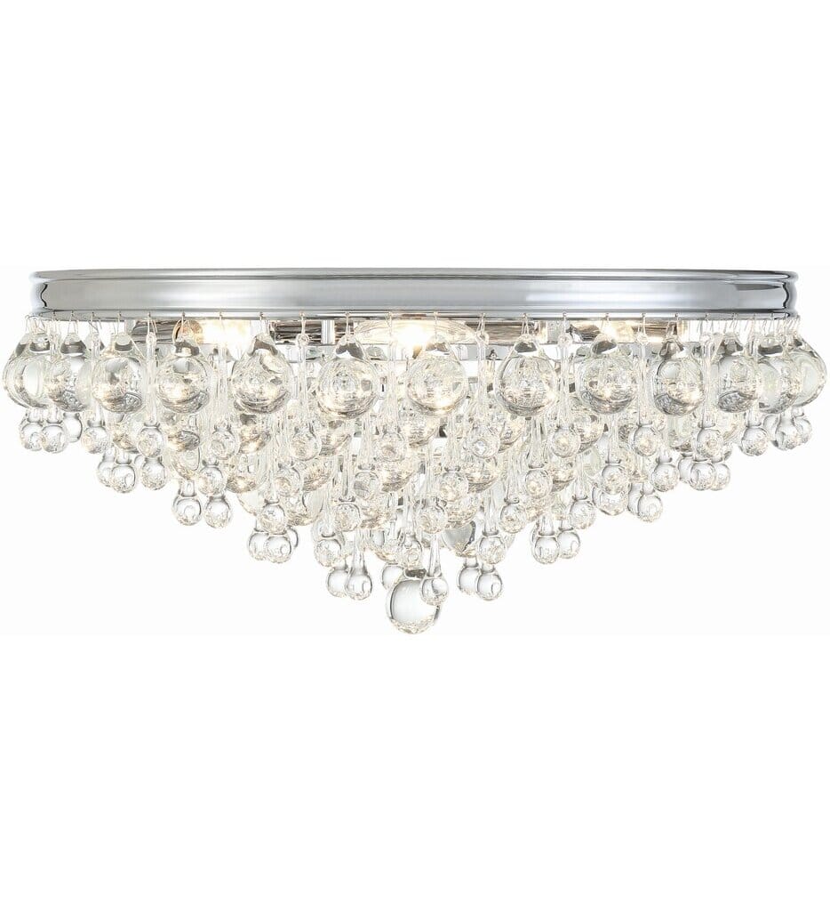 Crystorama - Calypso 20" Flush Mount