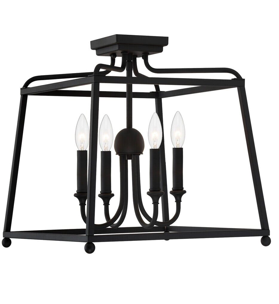 Crystorama - Sylvan 16" Semi Flush