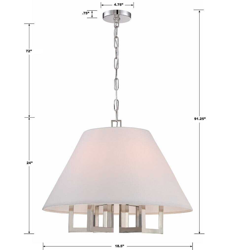Crystorama - Westwood 24" Chandelier