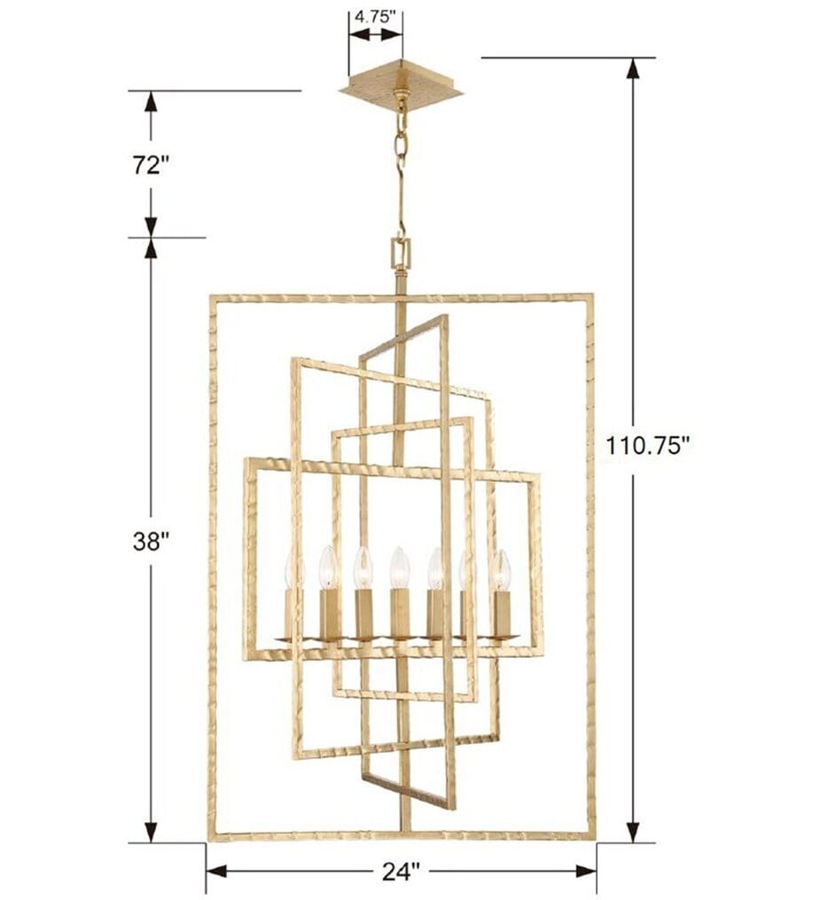 Crystorama - Capri 24" Chandelier