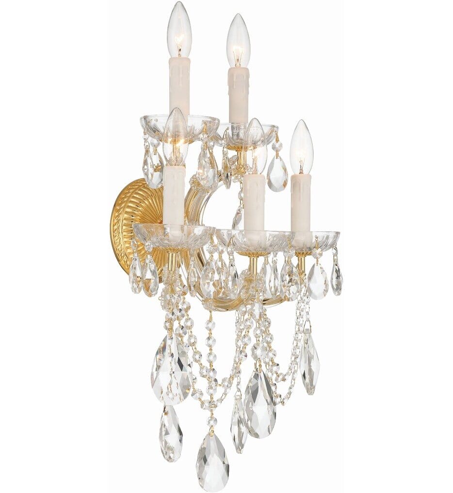 Crystorama - Maria Theresa 24" Wall Sconce