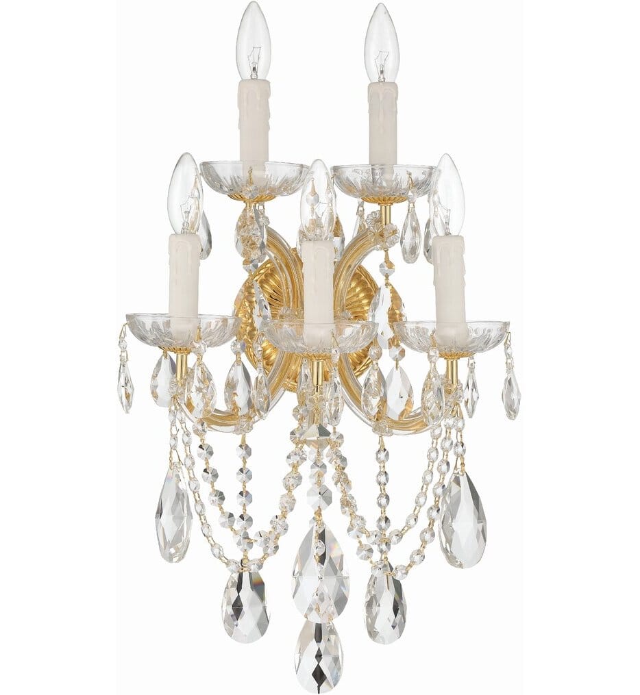 Crystorama - Maria Theresa 24" Wall Sconce