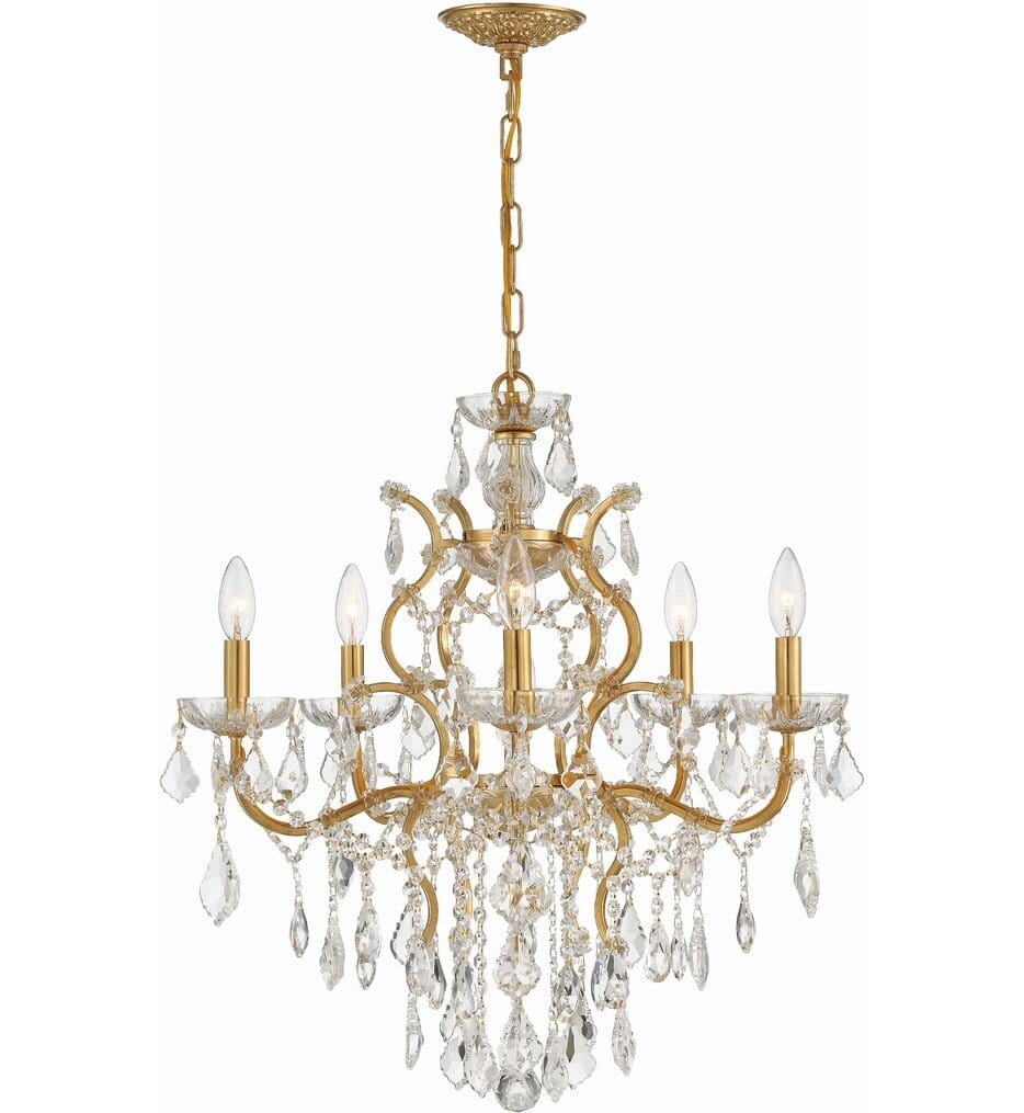Crystorama - 4455-GA-CL-MWP - Filmore 23" Chandelier