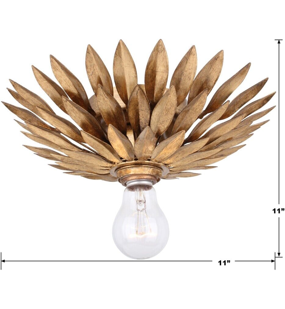Crystorama - 500-GA - Broche 11" Wall Sconce