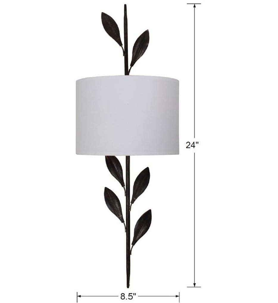 Crystorama - 501-EB - Broche 24" Wall Sconce