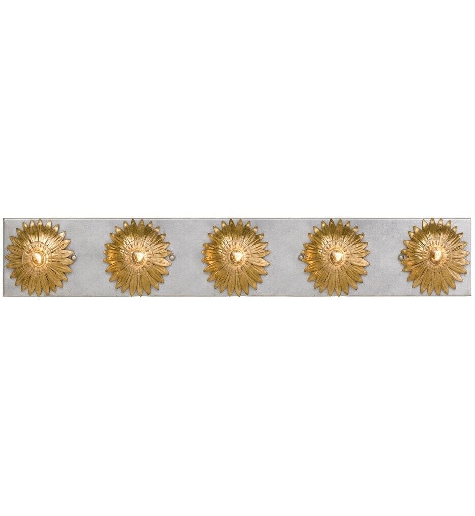 Crystorama - 508-GA-SA - Broche 31" Bath Vanity Light