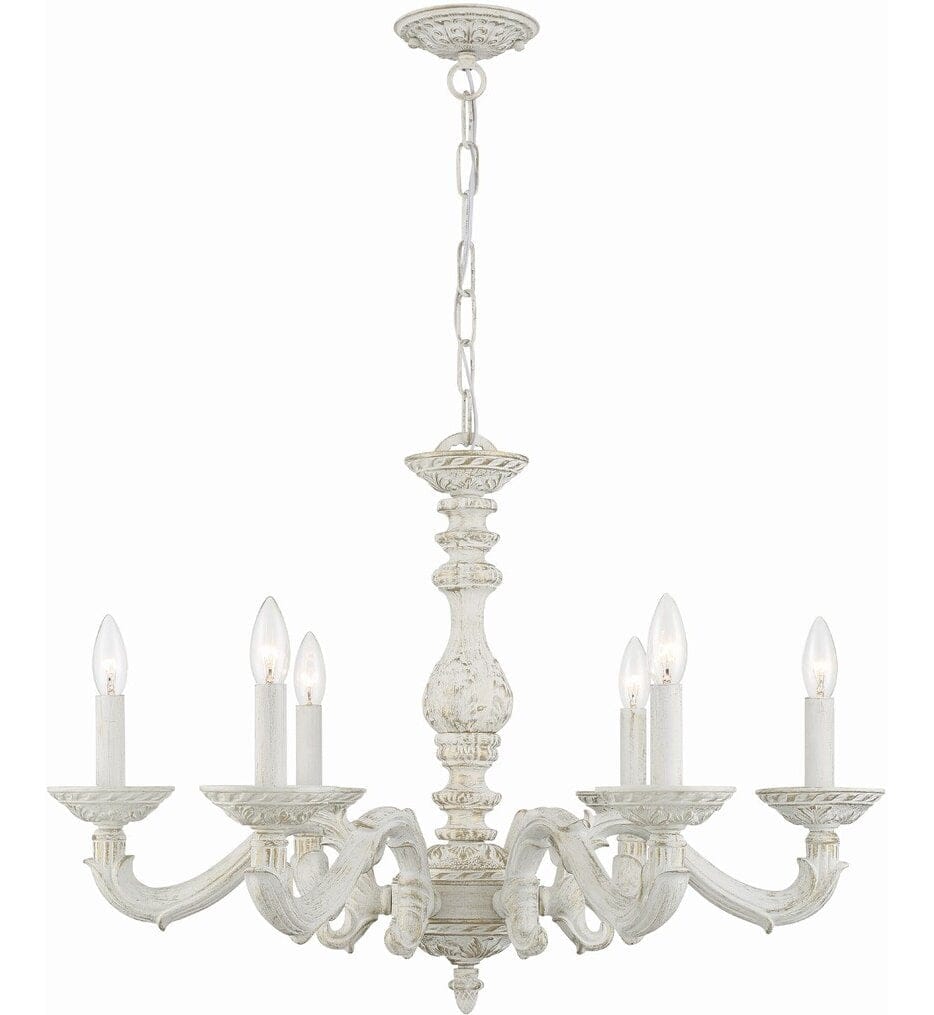 Crystorama - 5126-AW - Paris Market 28" Chandelier