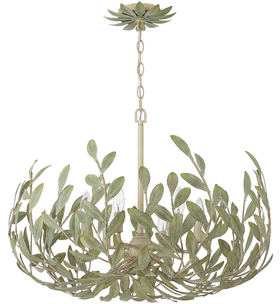 Crystorama - 533-CT - Broche 27" Chandelier