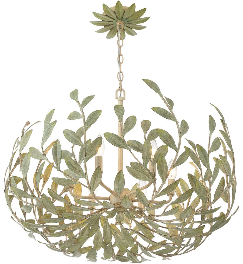 Crystorama - 533-CT - Broche 27" Chandelier
