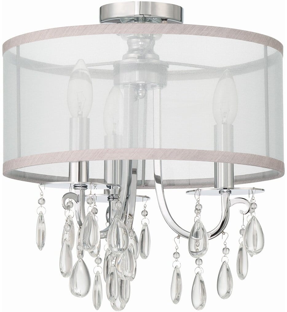 Crystorama - 5623-CH_CEILING - Hampton 14" Semi Flush