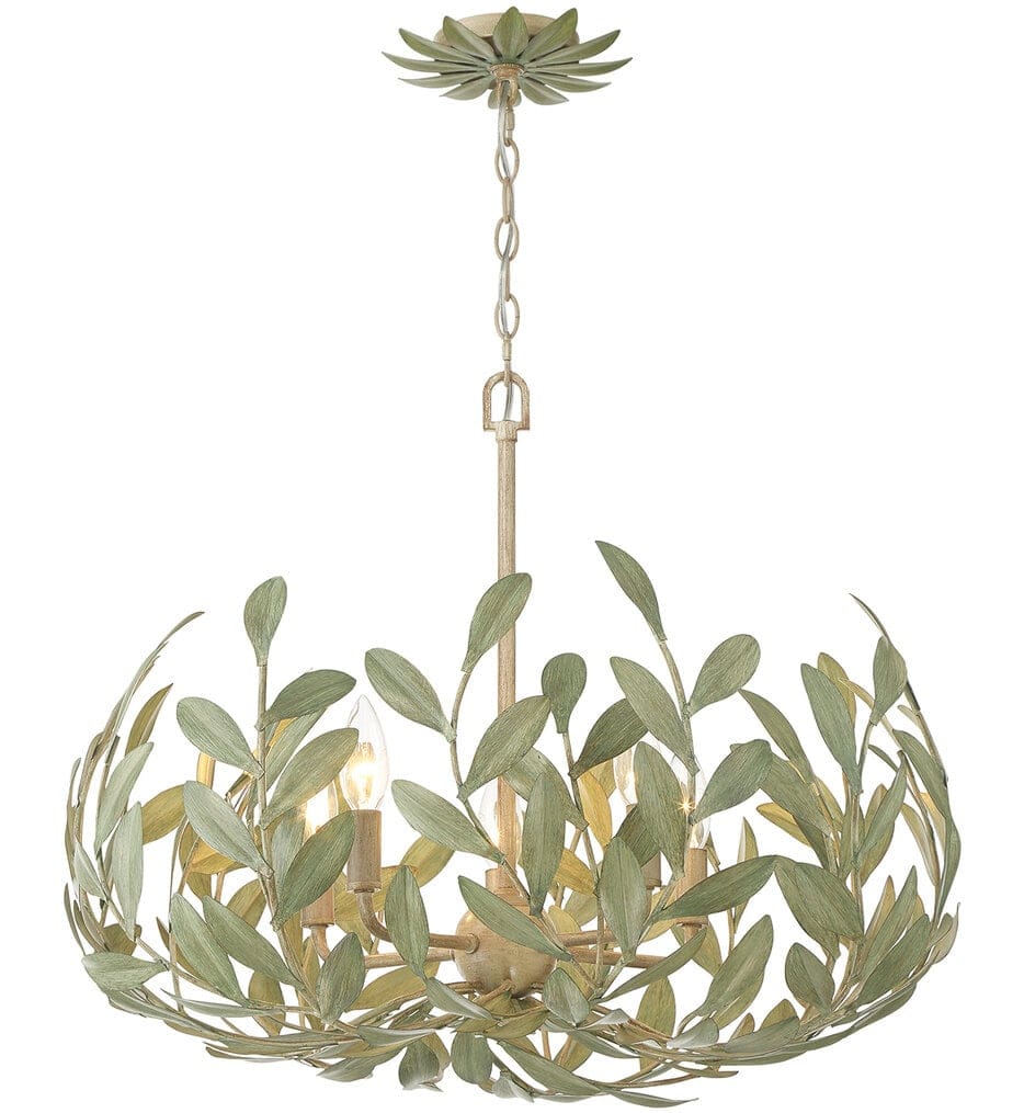 Crystorama - 566-CT - Broche 23" Chandelier