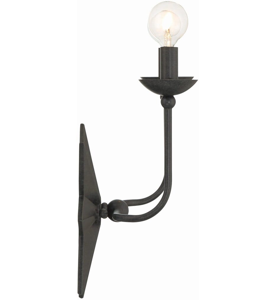Crystorama - 9232-BK - Astro 15.25" Wall Sconce