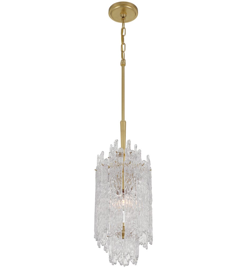 Crystorama - ACK-921-AG - Ackerly 8.5" Pendant