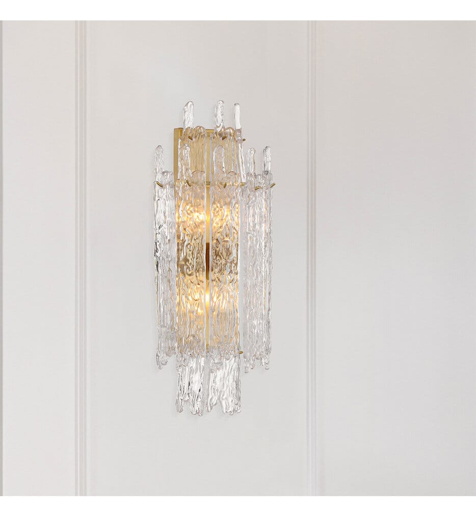 Crystorama - ACK-923-AG - Ackerly 20" Wall Sconce