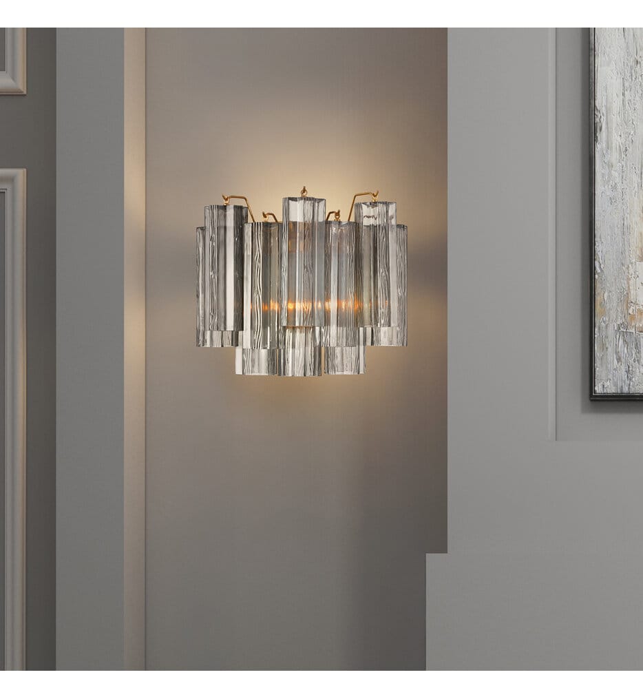 Crystorama - Addis 14.5" Wall Sconce
