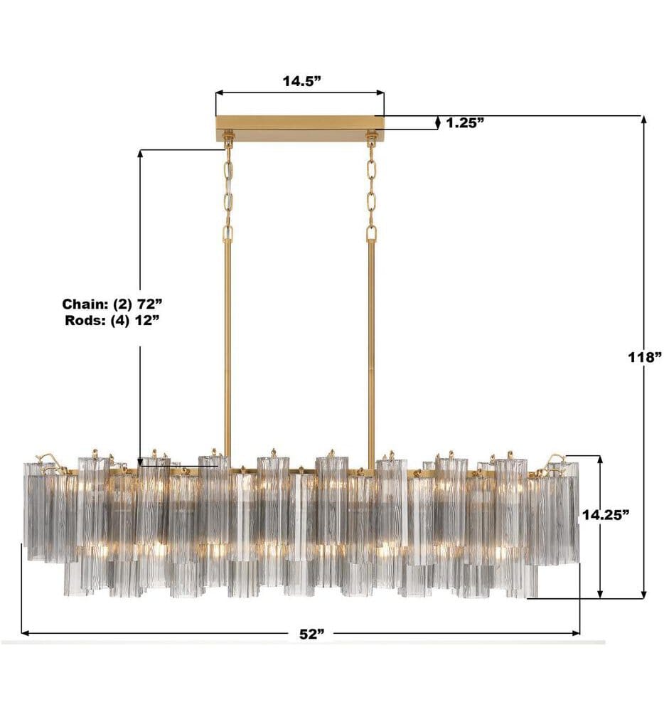 Crystorama - Addis 52'' Chandelier