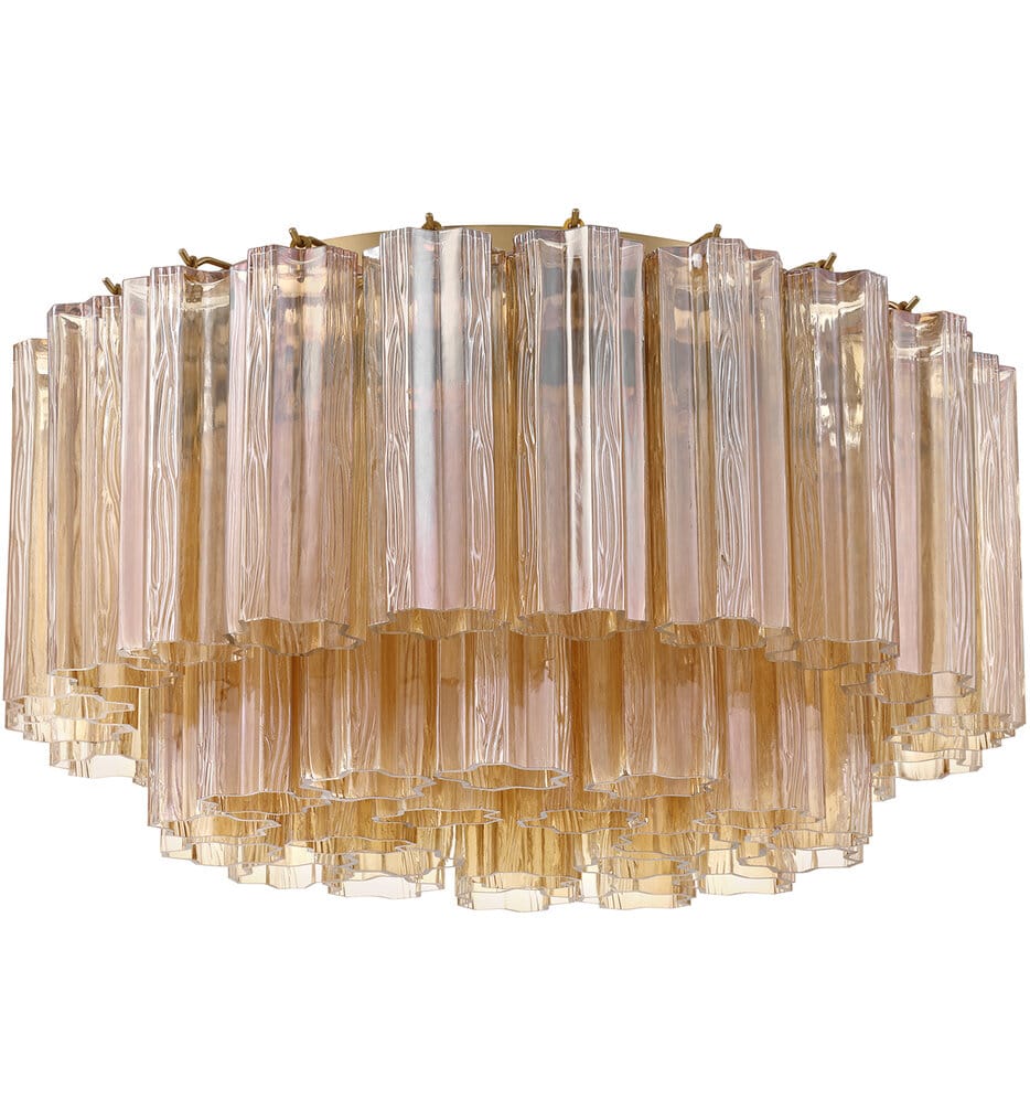 Crystorama - Addis 22.25" Flush Mount